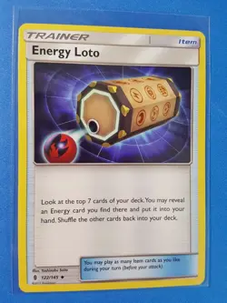 4x Energy Loto 122/145 Pokemon TCG card SM Guardians Rising uncommon NM - Image 2