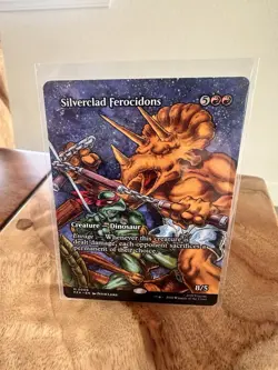 Silverclad Ferocidons TMNT MTG Card | Secret Lair x TMNT | NM - Image 2