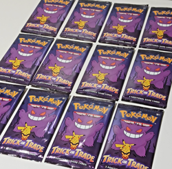 Pokemon Cards ** 12 x Sealed Fun Packs ** Trick Or Trade - 2022 USA Exclusive - Image 1