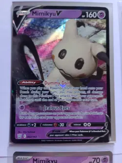 Pokemon Cards Mimikyu Bundle 62/163 81/189 SVP 4 58/145 37/91 S11 50/100 Job Lot - Image 2