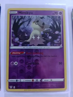 Pokemon Cards Mimikyu Bundle 62/163 81/189 SVP 4 58/145 37/91 S11 50/100 Job Lot - Image 4