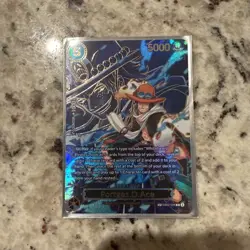 Portgas D Ace EB02-028 SP Special Alt Art One Piece Card NM - Image 1