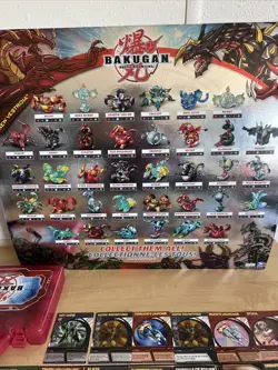 Bakugan Battle Brawlers Lot Of 24 With Carry Case, Poster And 34 Cards Rare - Image 5