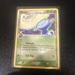 Wooper (Delta Species) 71/101 Common Dragon Frontiers Pokemon Card - Image 1