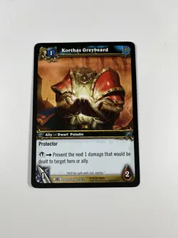 World Of Warcraft Through The Dark Portal Korthas Greybeard 174/319 TCG Wow Card - Image 1
