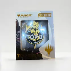 MTG Magic the Gathering RCQ Top 8 Pin - Tezzeret Pinfinity New in Box - Image 1