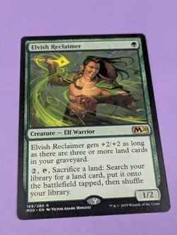 MTG Magic: Core Set 2020: Elvish Reclaimer #169/280 Rare - LP - Image 1
