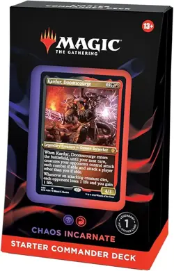 Magic the Gathering Chaos Incarnate Starter Commander Deck Sealed - Image 1