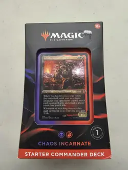 Magic the Gathering Chaos Incarnate Starter Commander Deck Sealed - Image 2