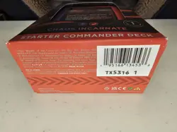 Magic the Gathering Chaos Incarnate Starter Commander Deck Sealed - Image 3
