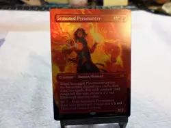 Double Masters 2022 Seasoned Pyromancer Borderless Foil Mythic Rare #363 - Image 1