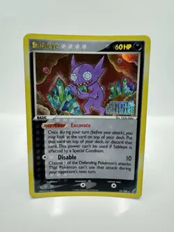 Pokemon TCG Sableye 10/100 Crystal Guardians STAMPED Rare Reverse Holo LP - Image 1