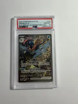 Pokemon TCG Greninja EX 132 Scarlet & Violet Promo Holo Psa 10 - Image 1