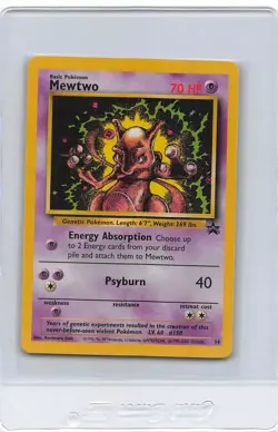 MEWTWO #14 - Black Star Promo - 1999-2000 - VINTAGE WOTC POKEMON CARD - NM - Image 1