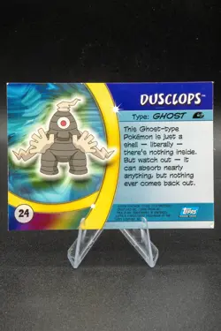 Dusclops #24 Pokemon Topps Advanced Challenge Card Pokemon Card Light Play LP ++ - Image 3