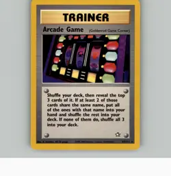 ARCADE GAME 83/111 R NEO GENESIS POKEMON UNLIMITED LP - Image 1