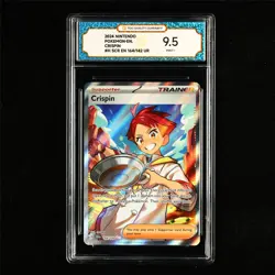 TQG 9.5 MINT+ 2024 Pokemon ENG Crispin 164/142 UR - Image 2
