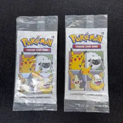 2x Pokemon 25th Anniversary General Mills Cereal Trading Card Booster Pack - Image 3