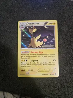 Ampharos 40/114 Holo Rare Pokemon XY Steam Siege VLP - Image 1