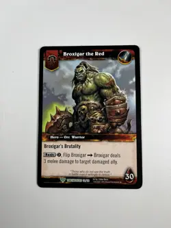 Broxigar the Red Timewalkers Heroes 12/30 WOW World of Warcraft Card - Image 5