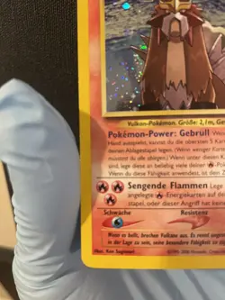 Entei Neo Revelation 6/64 Holo Rare Unlimited Pokemon Card - Image 5