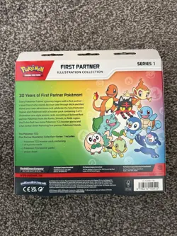 Pokemon First Partner Illustration 25th Anniversary +Pikachu Promo BUNDLE Sealed - Image 3