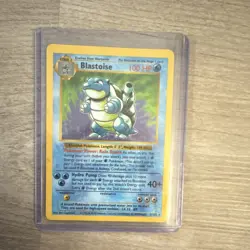 Blastoise 2/102 Base Set Holo Rare 100 HP Stage 2 English Pokemon TCG - Image 1