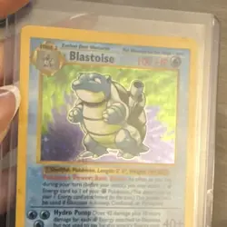 Blastoise 2/102 Base Set Holo Rare 100 HP Stage 2 English Pokemon TCG - Image 4