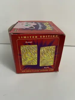 Vintage Pokemon Limited Edition 23K Gold Plated Trading Card Sealed Jigglypuff - Image 4