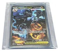 Mega Charizard x EX 125/094 SIR Phantasmal Flames Pokemon TCG Cards English NM - Image 3