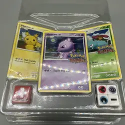 2009 Pokemon Rumble TCG Complete English 16/16 Card Set All Inserts And Box 820650103933 - Image 4