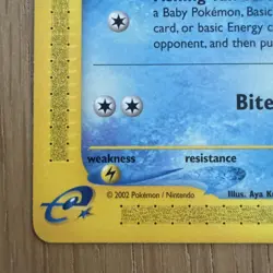 2002 Pokemon Aquapolis Slowpoke 108/147 Nintendo - Image 2