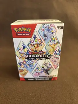 Pokemon TCG Prismatic Evolutions Booster Bundle SEALED - Image 1