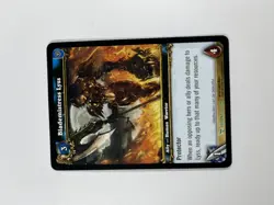 World of Warcraft TCG Blademistress Lyss March of the Legion 139/319 Wow Card - Image 3