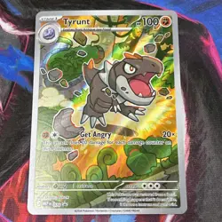 TYRUNT POKEMON CENTER STAMPED BLACK STAR PROMO MEP #070 PERFECT ORDER ENGLISH - Image 1