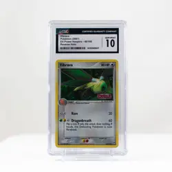 2007 Pokemon Vibrava Reverse Holo EX Power Keepers 40 - CGC Gem Mint 10 - Image 2