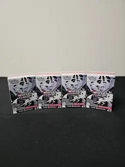 Pokemon TCG White Flare Booster Bundle Lot of 4 Factory Sealed - Image 1