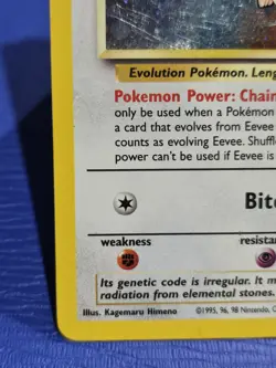 Eevee 11/53 Wotc Black Star Promo Holo Pokemon LP - Image 4
