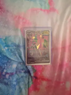 Pokemon TCG Iron Valiant EX Paradox Rift 249/182 Special Illustration Rare NM - Image 1