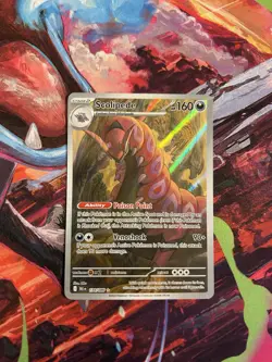 Scolipede 134/086 Pokemon TCG Black Bolt Illustration Rare - Image 1