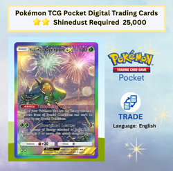 Pokemon TCG Pocket – Ogerpon Teal Mask Rainbow Rare 2 Star - Image 1