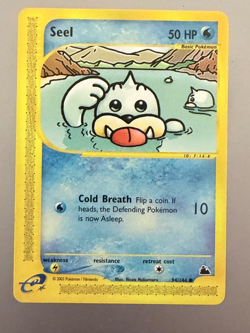 Pokemon Skyridge Seel 94/144 2003 WOTC e‑Reader Vintage Near Mint - Image 1