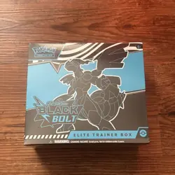 Pokemon Scarlet & Violet Black Bolt Elite Trainer Box ETB (Factory Sealed) - Image 1