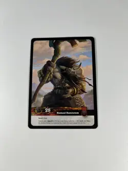 Hamuul Runetotem World of Warcraft TCG Timewalkers Foil Hero Card - Image 4