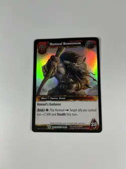 Hamuul Runetotem World of Warcraft TCG Timewalkers Foil Hero Card - Image 5