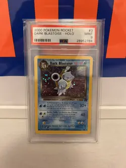 💦 PSA 9 Dark Blastoise Holo Mint – 2000 WOTC – Pokemon Team Rocket (Unlimited) - Image 1