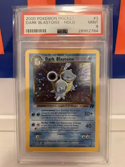 💦 PSA 9 Dark Blastoise Holo Mint – 2000 WOTC – Pokemon Team Rocket (Unlimited) - Image 3