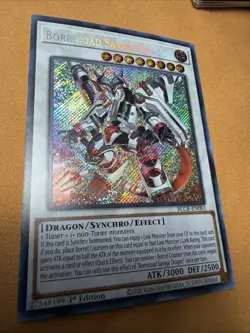 Yu-Gi-Oh! Borreload Savage Dragon 1st Ed. BLCR-EN083 Secret Rare NM x1 - Image 2