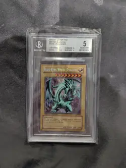 Yu-Gi-Oh! Blue-Eyes White Dragon BPT-003 Secret Rare Limited Edition NM/LP - Image 1