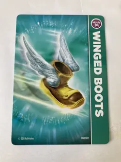 Winged Boots Skylanders Spyro's Adventure Video Game Trading Card 2011 - Image 5